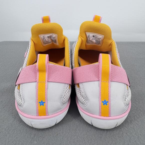 Nike‎ Zoom Pulse Slip On Nursing Shoes Mens Size 10 White Pink Yellow CT1629-002 main image 4